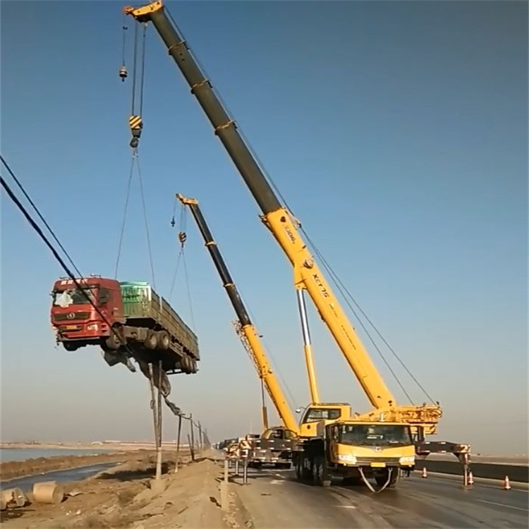 九真镇吊车怎么吊货车